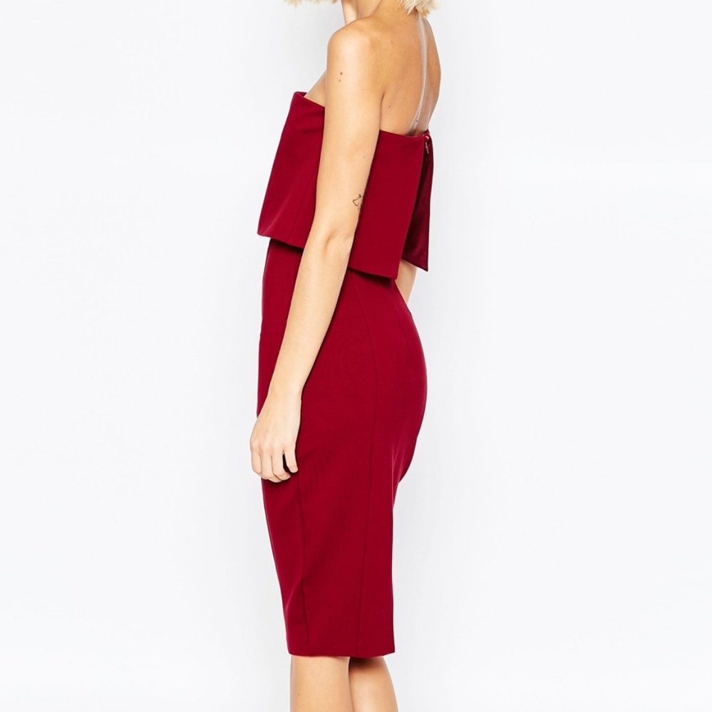 Lavish Alice Oxblood Red Dress -US 4 - Picture 2 of 5